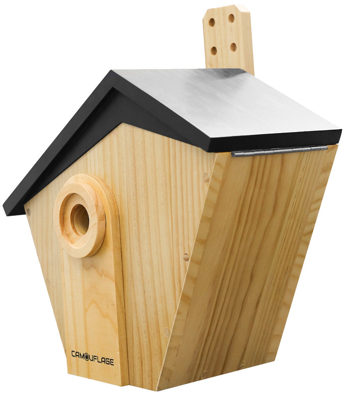 Camouflage EZ Birdbox rechterkant