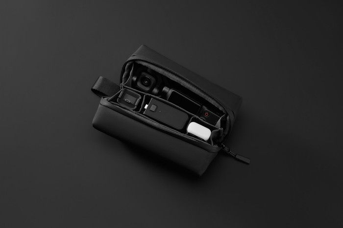 DJI Osmo Pocket 4P (Pro) Carrying Bag binnenkant