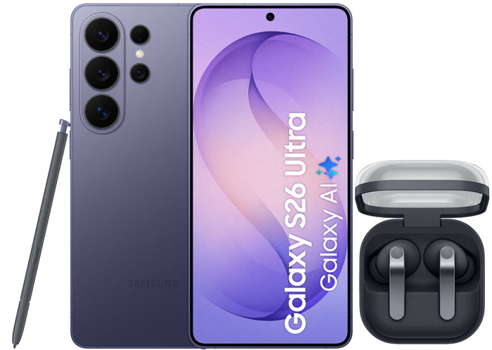 Samsung Galaxy S26 Ultra 256 Go Bleu Foncé 5G + Samsung Galaxy Buds4 Pro Noir Main Image