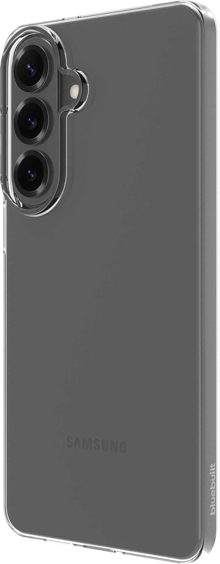 BlueBuilt Samsung Galaxy S26 Plus Back Cover Transparent côté droit