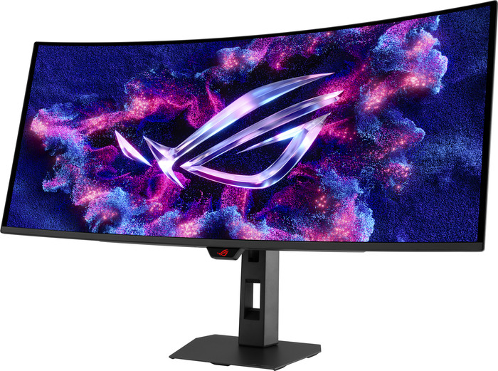 ASUS ROG Strix XG34WCDMS QD-OLED Curved rechterkant
