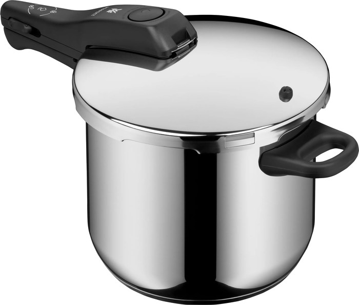 WMF Perfect One Snelkookpannenset 6,5L en 3L voorkant