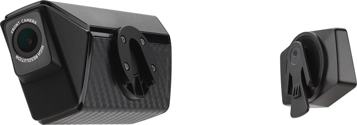 Mio MiVue MP30 GPS Dual Motor Dashcam product in gebruik