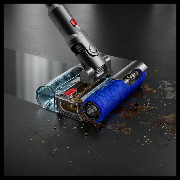 Dyson V12s Detect Slim Submarine product in gebruik