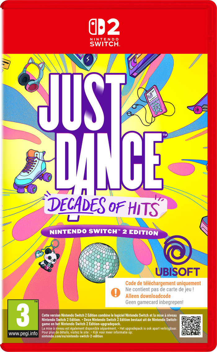 Just Dance Decades of Hits Nintendo Switch 2 Main Image
