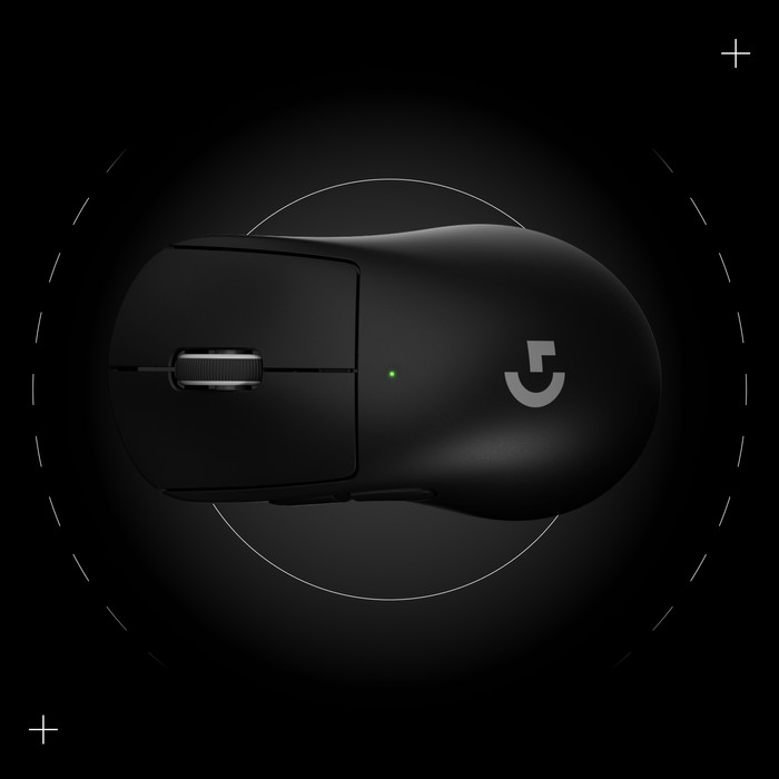 Logitech G PRO X SUPERLIGHT 2 DEX LIGHTSPEED Wireless Gaming Mouse Black visual supplier
