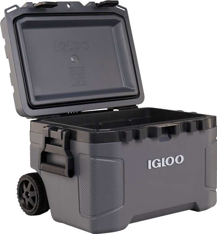 Igloo Trailmate 52 QT Carbonite Roller Glacière avant