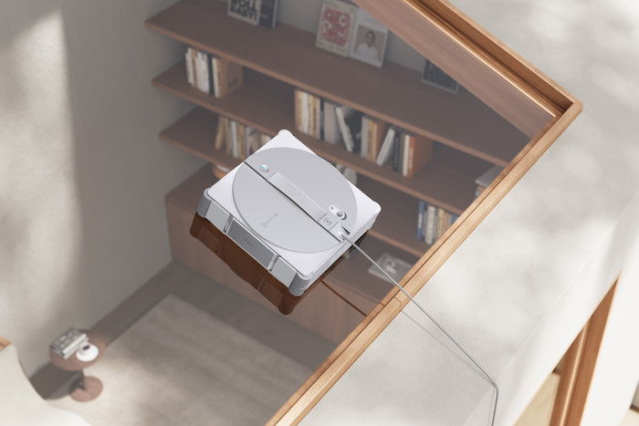 Ecovacs WINBOT W3 OMNI product in gebruik