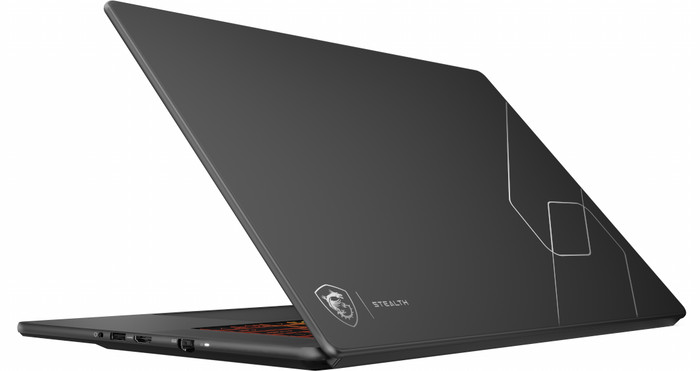 MSI Stealth 16 AI+ OLED Copilot+ PC B3WI-017BE achterkant