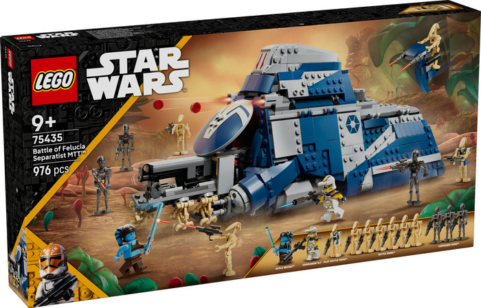 LEGO Star Wars Battle of Felucia Separatist MTT 75435 packaging
