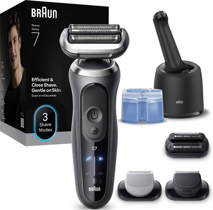 Braun Series 7 72-G7865CC Grijs verpakking