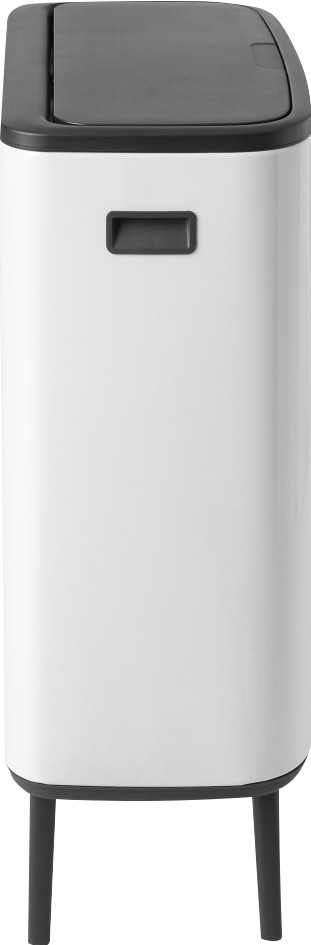 Brabantia Bo Touch Bin Hi Poubelle - 60 L - Blanc côté droit