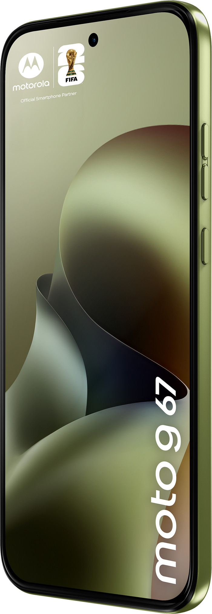 Motorola Moto G67 Groen 128GB 5G voorkant