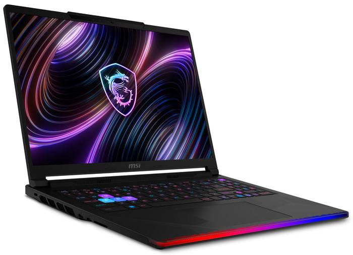 MSI Raider 16 Max HX B2WJ-039BE Azerty voorkant