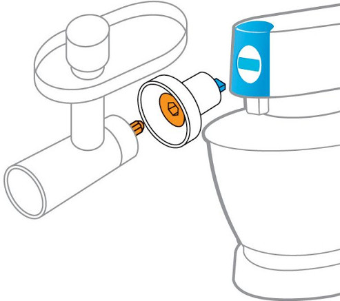 Kenwood KAT001ME Adaptateur Barre vers Twist visuel fournisseur