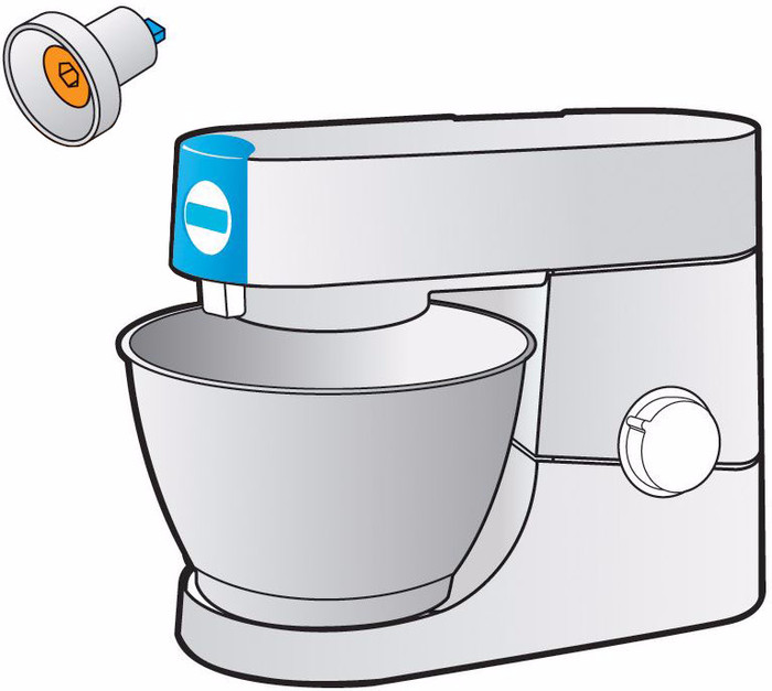 Kenwood KAT001ME Adaptateur Barre vers Twist visuel fournisseur