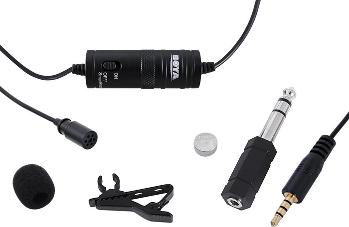 Boya BY-M1 Lavalier Microphone avant
