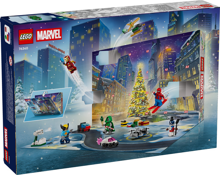 LEGO Marvel Adventskalender 2026 76340 verpakking