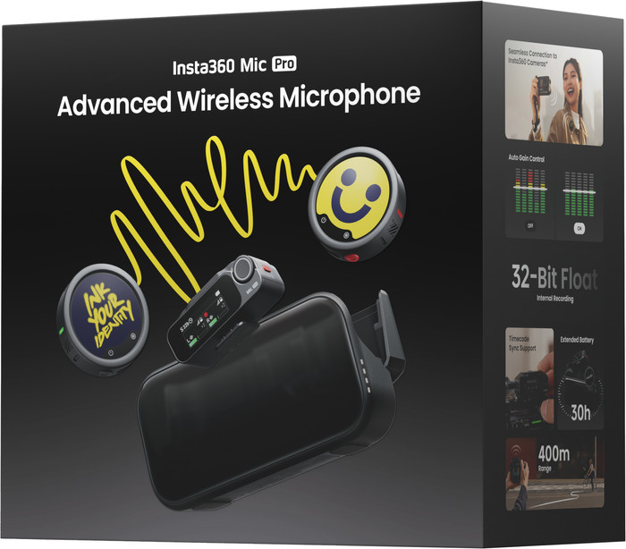 Insta360 Mic Pro Dual verpakking
