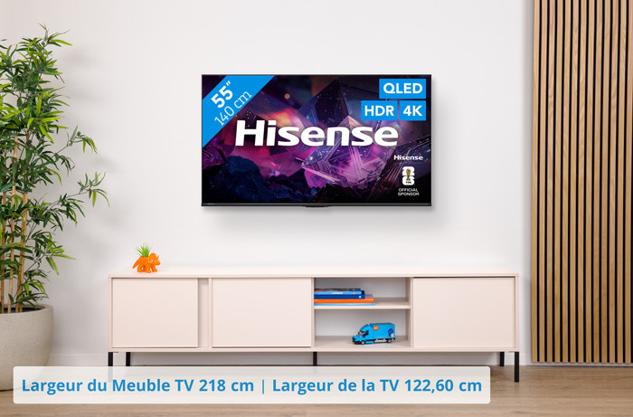 Hisense QLED 55" E79S PRO (2026) visuel Coolblue 1