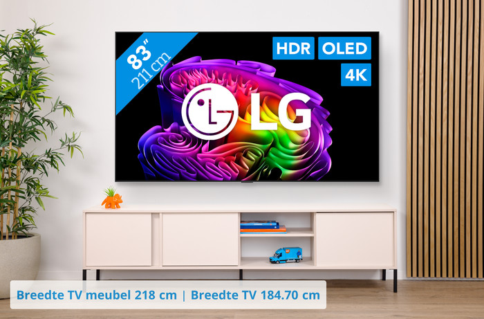LG OLED 83" G6 (2026) visual Coolblue 1
