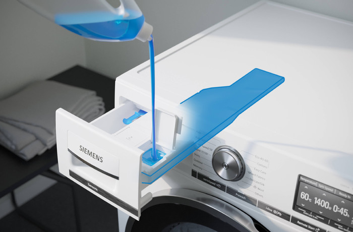 Siemens WG64F7ACNL intelligentDosing iconicEdition detail