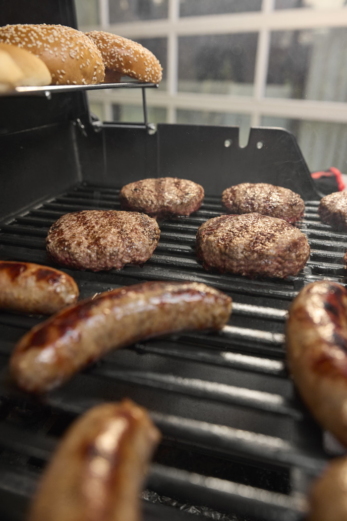 Weber Spirit E-310 Zwart product in gebruik