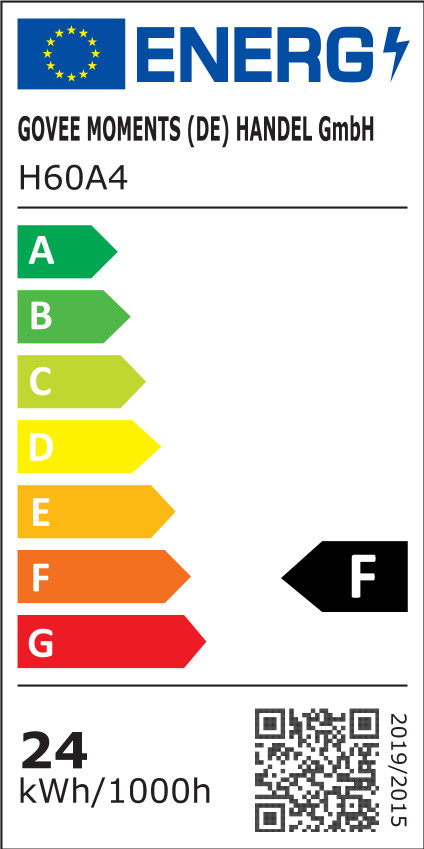 Govee Ceiling Light 12 inches energy label