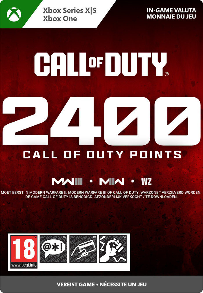 Call of Duty 2.400 Points Xbox Series X|S en Xbox One - Digitaal Main Image