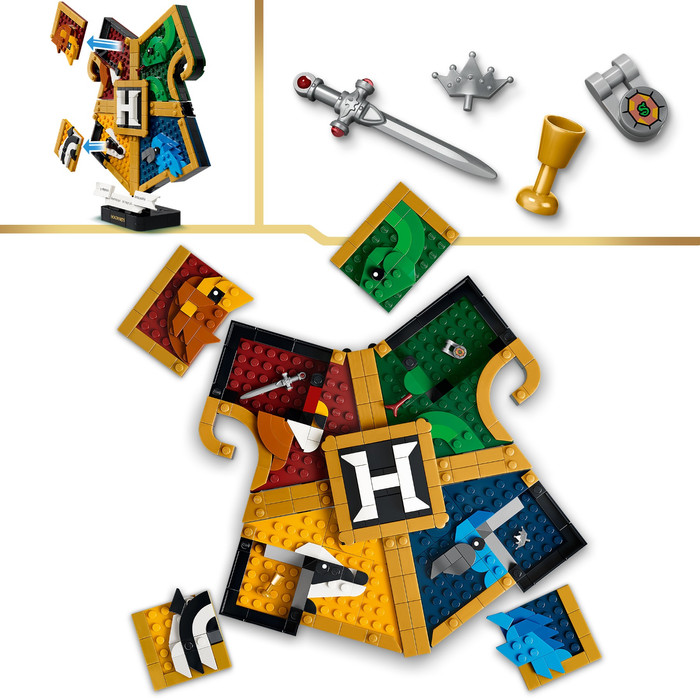 LEGO Harry Potter Zweinstein Afdelingswapen 76462 visual leverancier