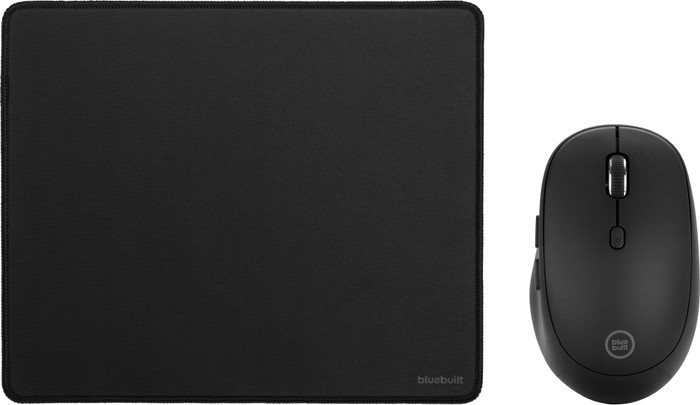 BlueBuilt Tradendum Draadloze Bluetooth Muis + BlueBuilt Muismat M 20 x 24 cm Main Image