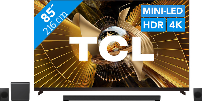 TCL SQD Mini-led 85" X11L (2026) + TCL Q95K Main Image
