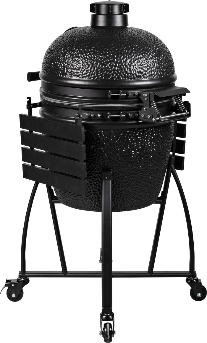 Grill Guru Prime Satin Black Large linkerkant