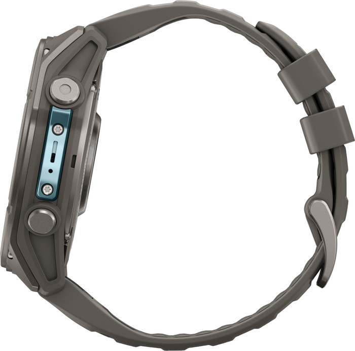 Garmin Fenix 9 Grijs 51mm linkerkant