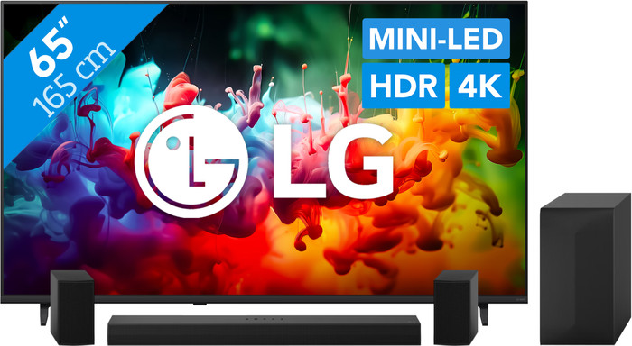 LG Mini-led 65" QNED71 (2026) + LG DS60TR Main Image