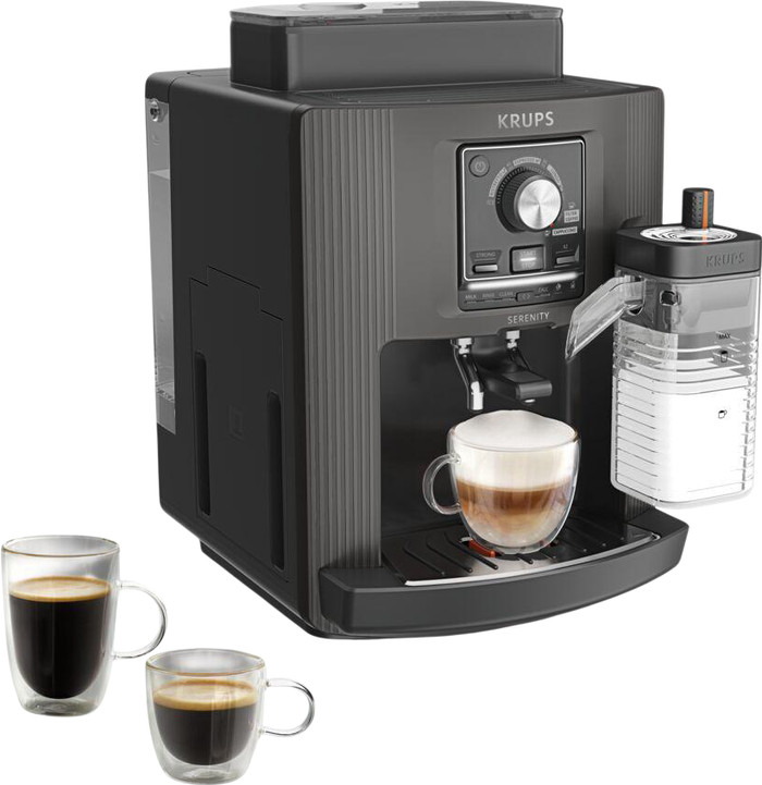 Krups Serenity Milk EA402H linkerkant