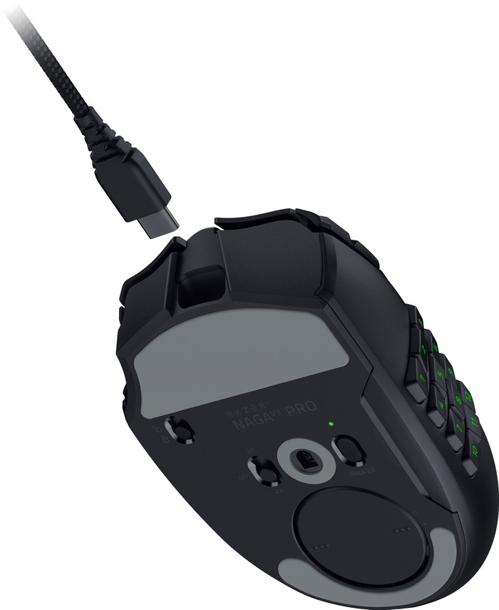 Razer Naga V3 Pro Wireless Gaming Mouse bottom
