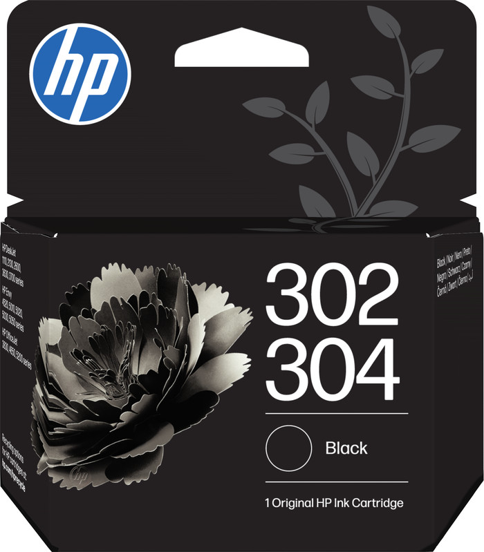 HP 302/304 Cartridge Zwart Main Image