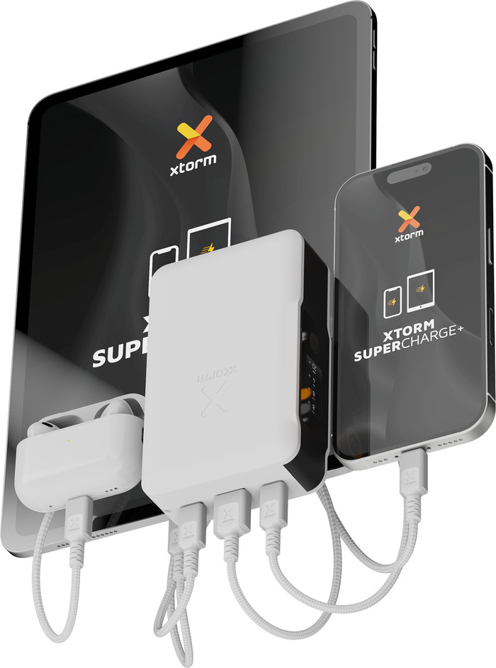 Xtorm NextGen Batterie Externe 35 W 20 000 mAh Blanc produit à l'usage