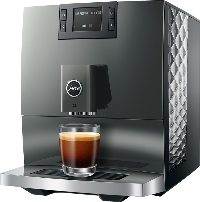 JURA C3 Piano Inox (EA) rechterkant