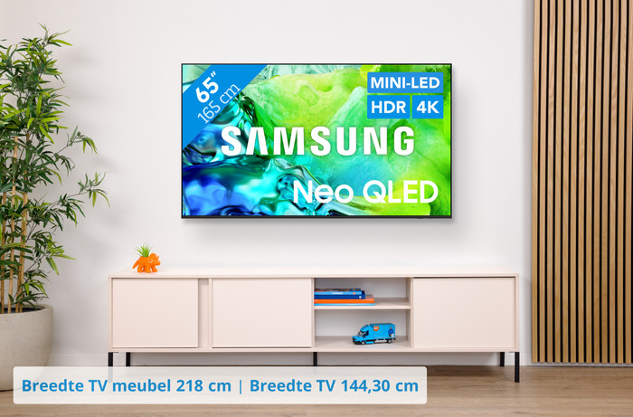 Samsung Neo QLED 65" QN80H (2026) visual Coolblue 1