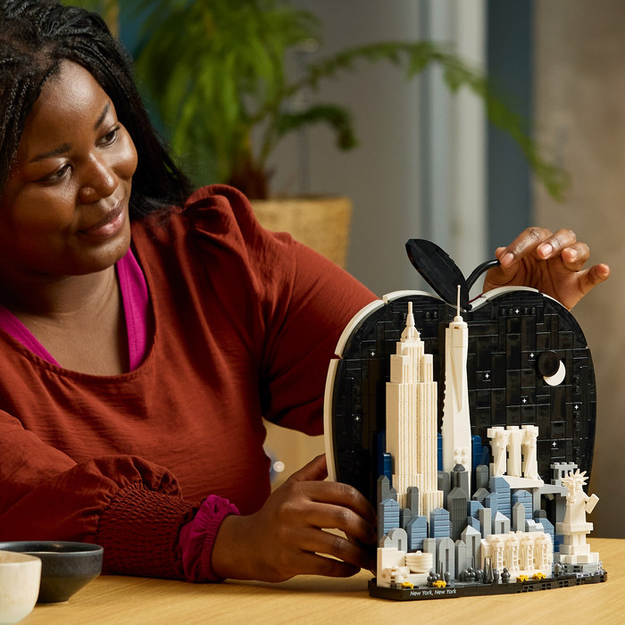 LEGO Architecture - New York, la Grosse Pomme 21066 produit à l'usage