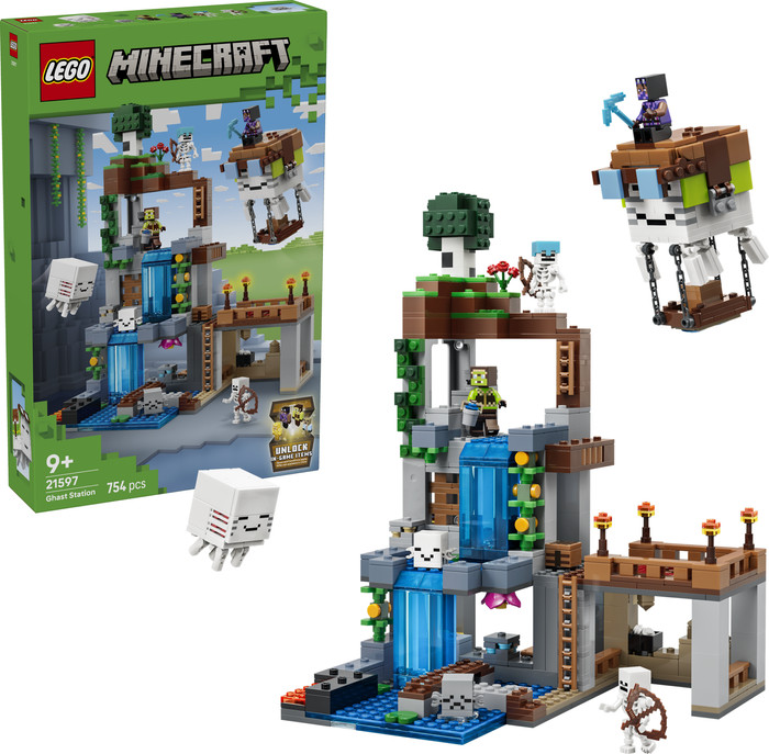 LEGO Minecraft Ghast-huis 21597 rechterkant