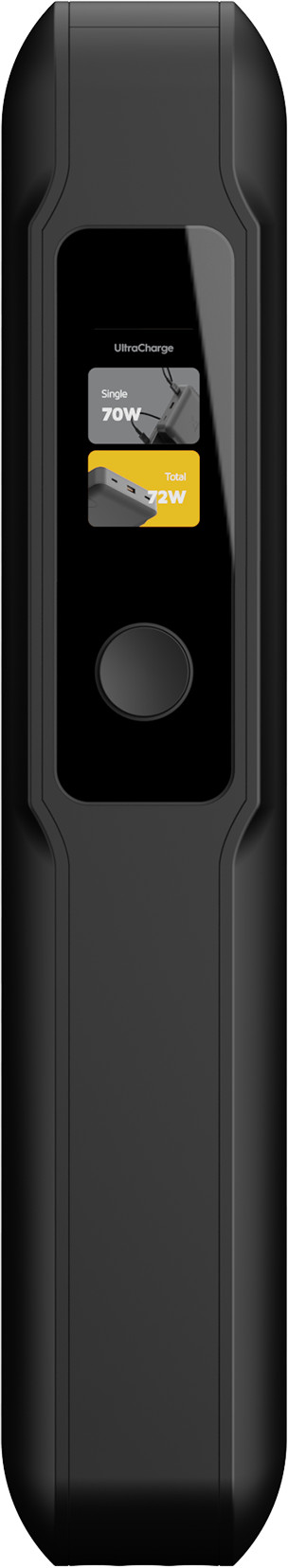 Xtorm NextGen Batterie Externe 70 W 45 000 mAh Noir côté gauche
