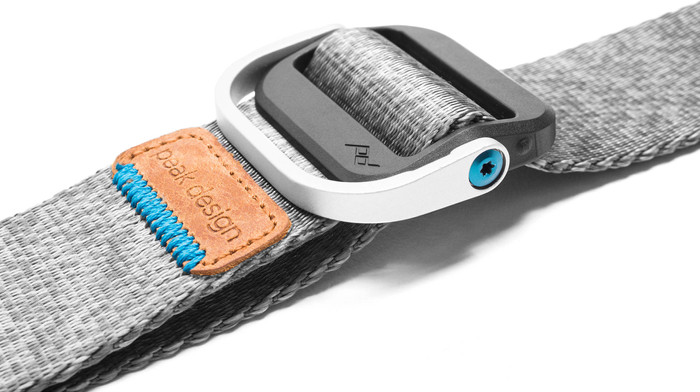 Peak Design Slide Lite (2e gen) Gris cendré détail