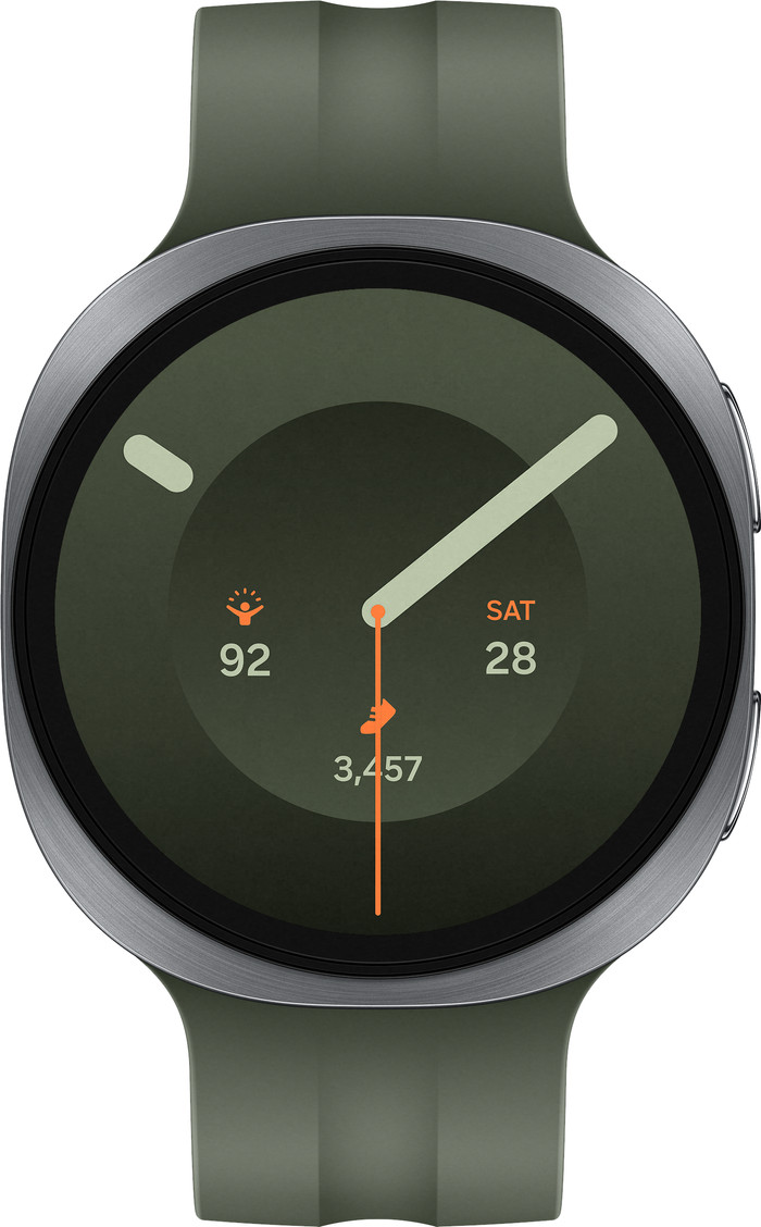 Samsung Galaxy Watch 9 Argent/Vert 44 mm avant