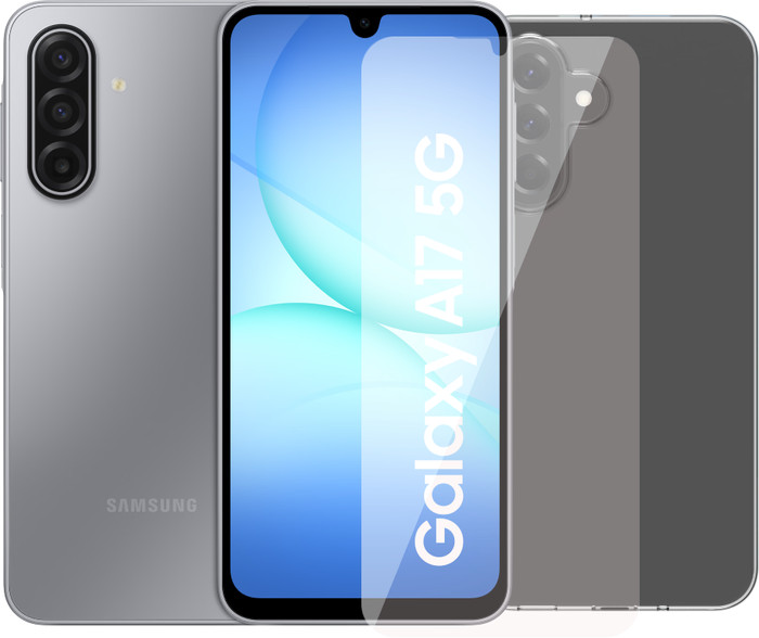 Samsung Galaxy A17 128GB Gray 5G + Accessory Pack Main Image