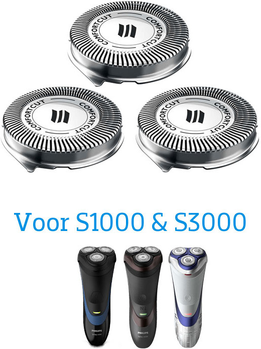 Philips SH30/50 têtes de rasage visuel Coolblue 1