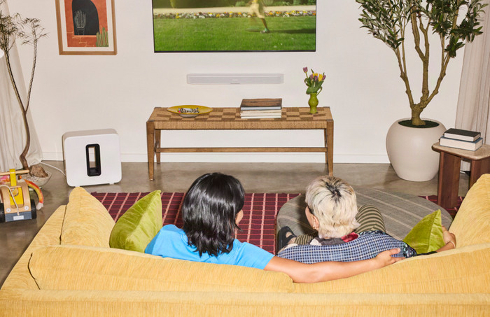 Sonos Beam Ultra Wit product in gebruik