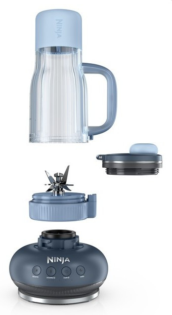 Ninja BlendBoss Blender DB351EUCY Blauw voorkant